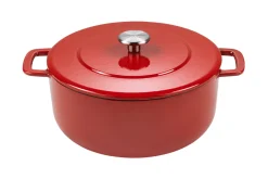Cocotte Combekk Sous-chef Dutch Oven en fonte émaillée rouge