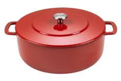 Cocotte Combekk Sous-chef Dutch Oven en fonte émaillée rouge