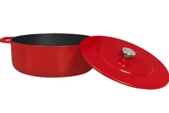 Cocotte Combekk Sous-chef Dutch Oven en fonte émaillée rouge