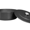 Cocotte Combekk Sous-chef Dutch Oven en fonte émaillée noire