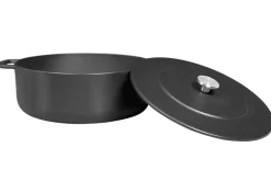 Cocotte Combekk Sous-chef Dutch Oven en fonte émaillée noire