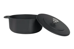 Cocotte Combekk Sous-chef Dutch Oven en fonte émaillée noire