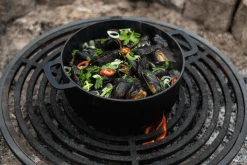 Cocotte Combekk Sous-chef Dutch Oven en fonte émaillée noire