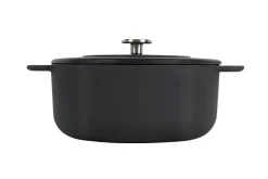 Cocotte Combekk Sous-chef Dutch Oven en fonte émaillée noire