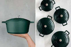 Cocotte MasterClass compatible induction en fonte d'aluminium 4L