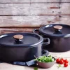 Cocotte ovale Beka Nori en fonte émaillée 31cm
