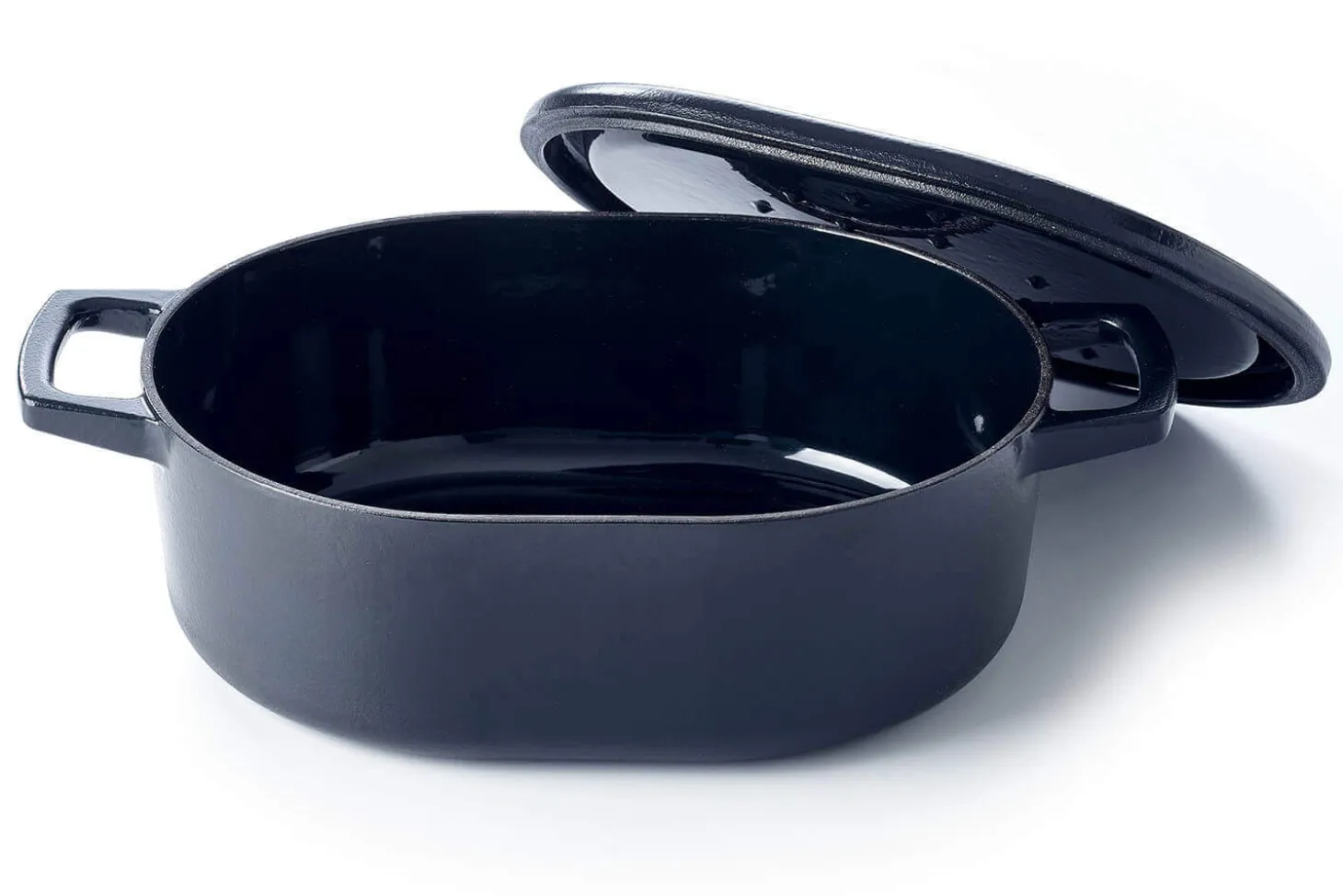 Cocotte ovale Beka Nori en fonte émaillée 31cm