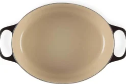Cocotte ovale en fonte émaillée Le Creuset Signature 33cm Noir Mat