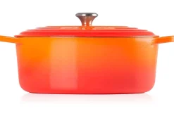 Cocotte ovale en fonte émaillée Le Creuset Signature 33cm Volcanique