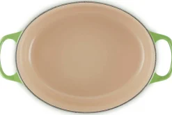 Cocotte ovale en fonte émaillée Le Creuset Signature 29cm Bambou