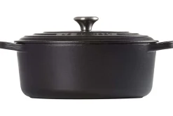 Cocotte ovale en fonte émaillée Le Creuset Signature 29cm Noir Mat