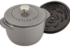 Cocotte à riz et légumineuses Staub Gohan en fonte émaillée gris graphite