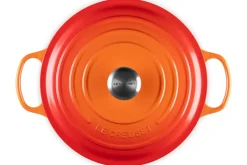Cocotte ronde en fonte émaillée Le Creuset Signature 24cm Volcanique