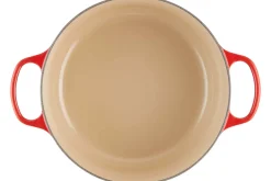 Cocotte ronde en fonte émaillée Le Creuset Signature 28cm Cerise