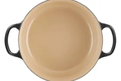 Cocotte ronde en fonte émaillée Le Creuset Signature 28cm Noir Mat