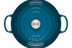 Cocotte ronde en fonte émaillée Le Creuset Signature 24cm Deap Teal