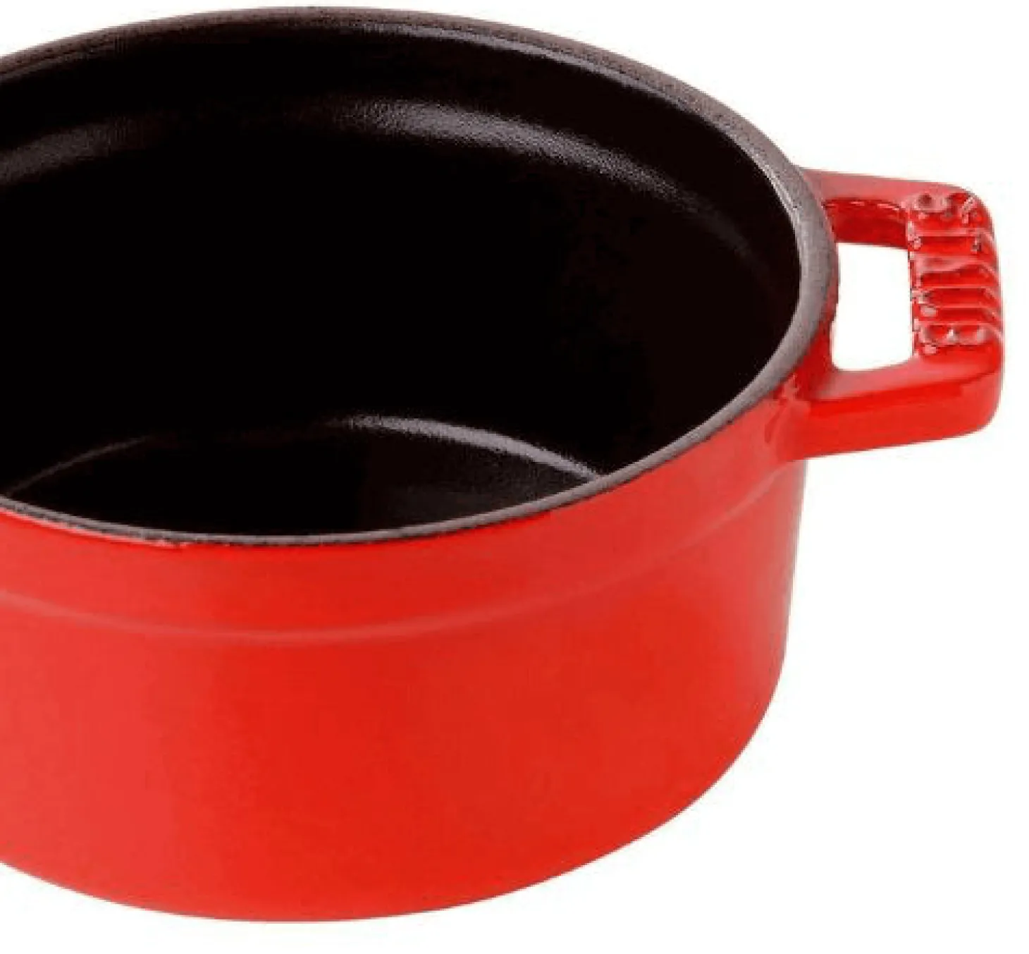 Cocotte ronde en fonte émaillée STAUB cerise