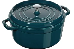 Cocotte ronde Staub en fonte émaillée La Mer