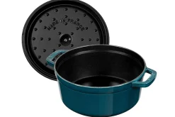 Cocotte ronde Staub en fonte émaillée La Mer