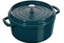 Cocotte ronde Staub en fonte émaillée La Mer