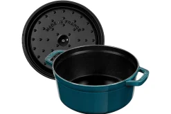 Cocotte ronde Staub en fonte émaillée La Mer