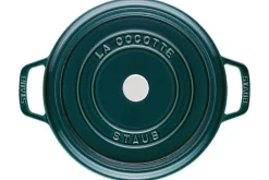 Cocotte ronde Staub en fonte émaillée La Mer