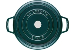 Cocotte ronde Staub en fonte émaillée La Mer