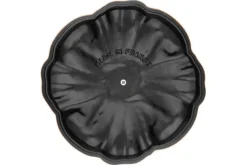 Cocotte Staub citrouille en fonte émaillée orange 24cm