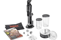 Coffret Bamix Barbecue M200 Deluxe noir - accessoires + tablier + livre de recettes