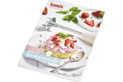 Coffret Bamix Pâtisserie M200 Swissline crème - accessoires + livre de recettes