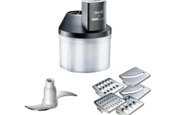 Coffret Bamix SuperBox Argent - Bamix Swissline + SliceSy et accessoires