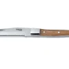 Coffret bois 6 couteaux à steak Comas Alps acier inox 13/0