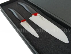 Coffret cadeau KYOCERA 2 couteaux céramique haut-de-gamme