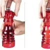 Coffret cadeau 2 moulins Peugeot Podium en acrylique rouge 18cm