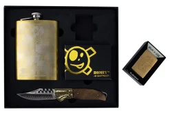 Coffret cadeau outdoor Homey's by Schiffmacher Man's Ruin 4 pièces