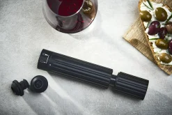 Coffret cadeau Peugeot Pop'n'Preserve tire-bouchon sommelier + pompe de conservation + 2 bouchons