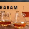 Coffret cadeau 2 verres de dégustation Cookut Graham + billes en marbre + guide
