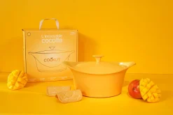 Coffret Cookut L'incroyable cocotte 24cm mangue avec poignée et maniques incluses - Édition limitée 2026