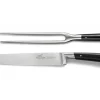 Coffret 1 couteau à découper + 1 fourchette Sabatier Edonist forgés