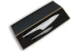 Coffret 2 couteaux Chroma Type 301 Design by F.A. Porsche Office 8cm + Chef 20cm