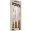 Coffret 3 couteaux de cuisine Arcos Nordika : 1 Office + 1 Chef 16cm + 1 Chef 21cm