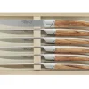 Coffret 6 couteaux de table Avantage Le Thiers Goyon-Chazeau manches olivier