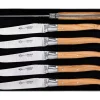 Coffret 6 couteaux de table Laguiole Arbalète G.DAVID 23cm inox manche olivier
