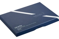 Coffret 4 couteaux de table Opinel Facette manche VittEr® blanc lame 11cm inox lisse