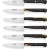 Coffret 6 couteaux d'office Le p'tit tradi Goyon-Chazeau 10cm manche grenadille