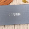 Coffret 2 couteaux Fukito Ébène Damas VG10 Chef + Office
