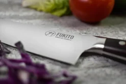 Coffret 2 couteaux Fukito Ebène X50 Chef + Office