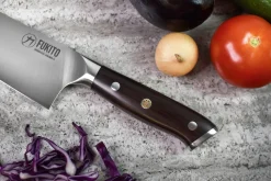 Coffret 2 couteaux Fukito Ebène X50 Chef + Office