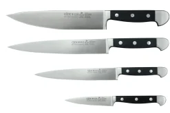 Coffret 4 couteaux Güde Alpha en acier forgé