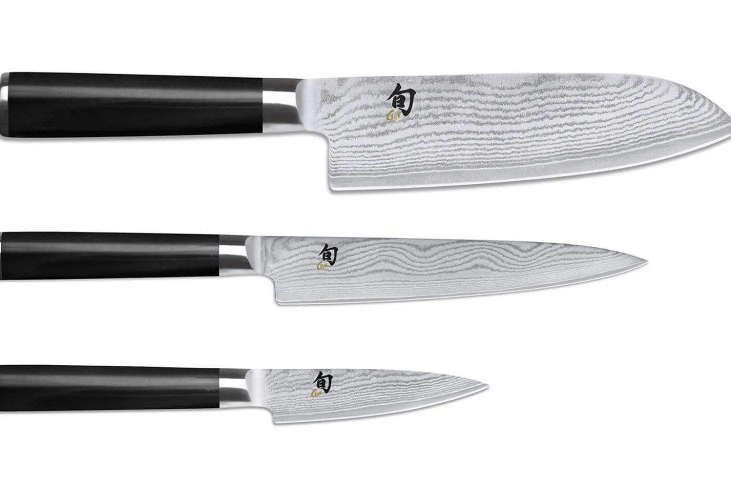 Coffret 3 couteaux japonais Kai Shun Classic Damas